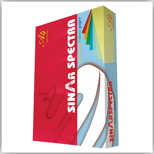 A4 PHOTOCOPY PAPER BLUE COLOUR 80GSM SINAR SPECTRA PKT OF 500