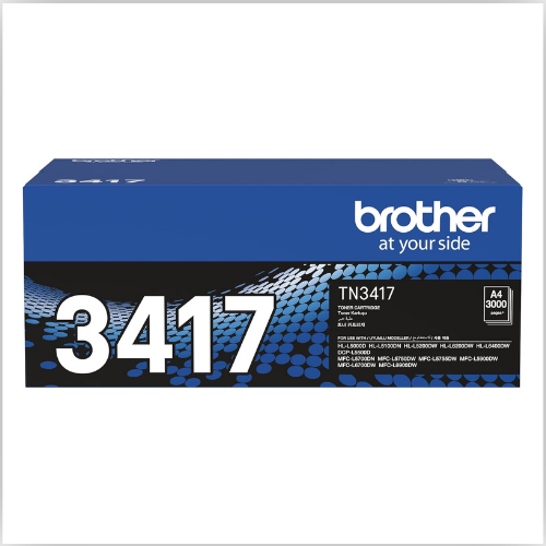 Brother TN-3417 Black Toner Cartridge (3000pages)