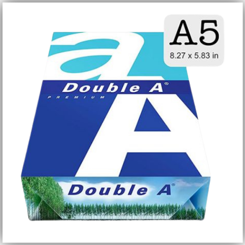 Paper Double A Premium Paper A5, 80gsm, 500sheets/ream