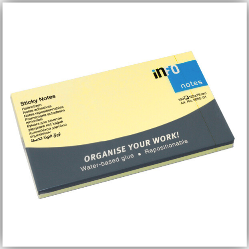 Sticky Notes 3 x 5 Inches, Yellow, 12pcs/pack