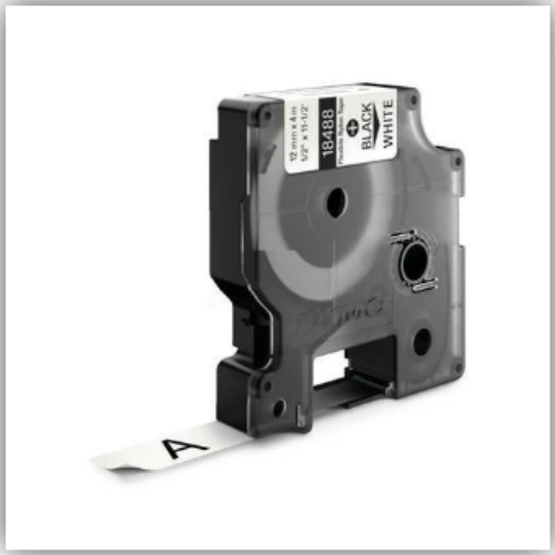 Dymo 18488 Nylon Label, 12mm x 3.5m