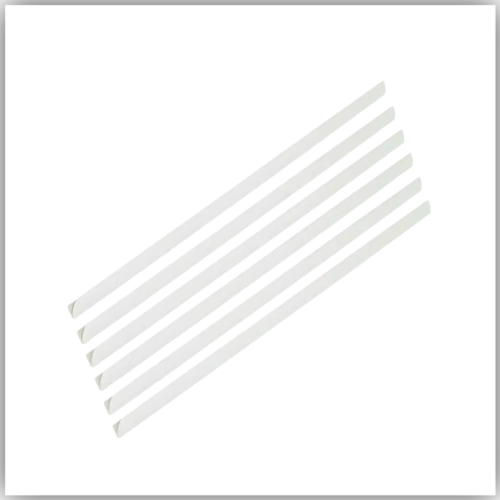 FIS Plastic Sliding Bar 3mm, 30 Sheets Capacity, White Color, Box of 100 Pcs. - FSPG03-WH