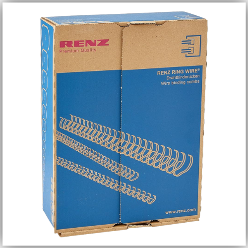 Renz Wire Comb Binding Elements 34 Loops 3: 1 Diameter 8 mm, 5/16 " 8.0mm Brand: Renz