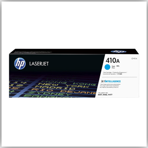 HP 410A Cyan Original LaserJet Toner Cartridge (CF411A)