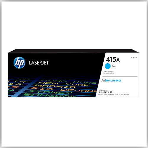 HP 415A Cyan Original LaserJet Toner Cartridge (W2031A)