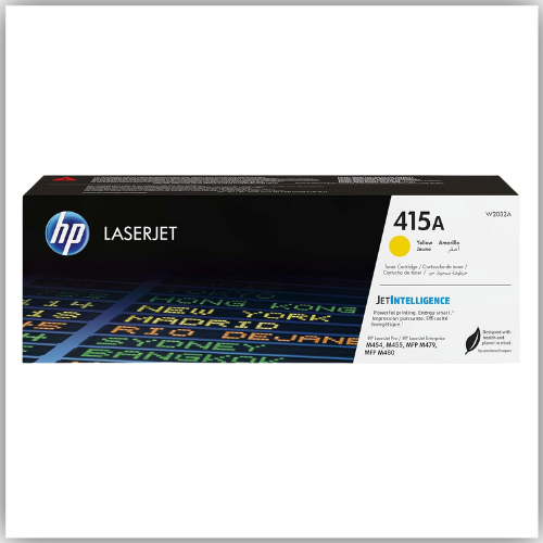 HP 415A Yellow Original LaserJet Toner Cartridge (W2032A)