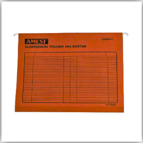 Amest Suspension File A4 50/box Orange