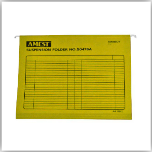 Amest Suspension File A4 50/box Yellow
