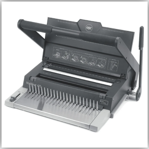 GBC MultiBind 420 Comb + Wire Manual Binding Machine
