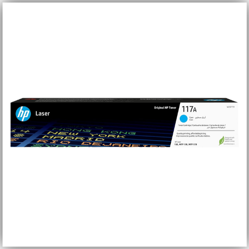 HP 117A Cyan Toner Cartridge (W2071A)
