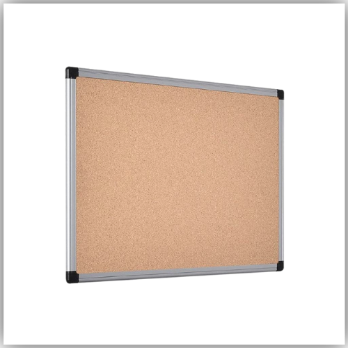Cork Board, with Aluminum Frame, 45cm x 60cm