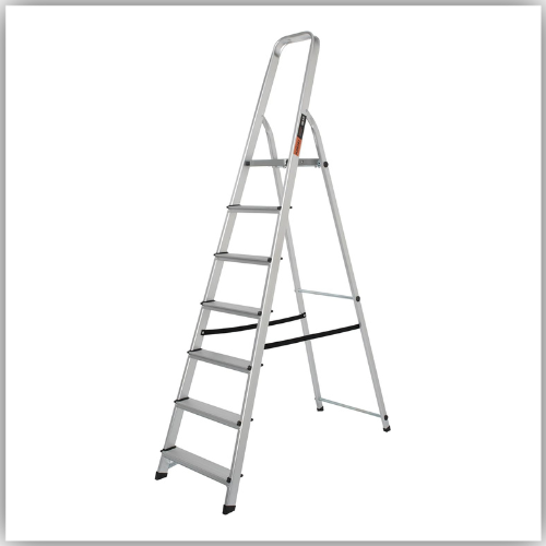 Heavy Duty 7+1 Steps Both Sides Ladder