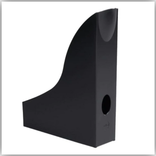 Durable Magazine Rack BASIC, Black