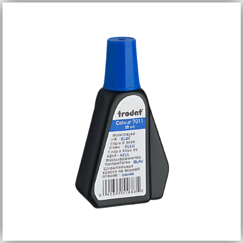 Trodat Water Based Ink for Ink Pad, Blue