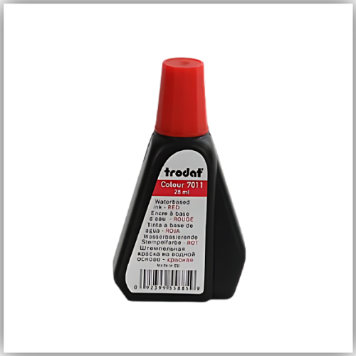 Trodat Water Based Ink for Ink Pad, Red