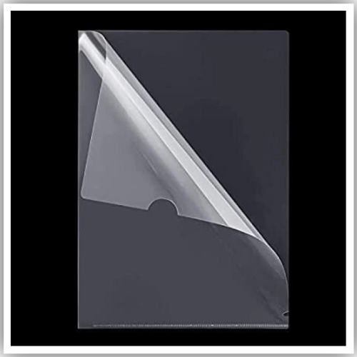 L Shape Clear Folder 100 Pcs / Box