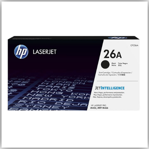 HP 26A Original LaserJet  Toner Cartridge, Black - CF226A
