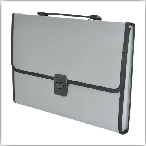 Expanding File Metalic, 13 Pockets, F/S (210 X 330MM), Silver (FSPG1306SL)