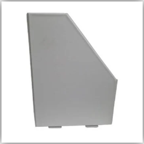PVC Magazine File, A4 Size, Broad, White (FSOTMAGF9WH)