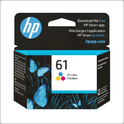 HP 61 Tri Color Ink Cartridge (CH562W)