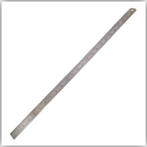 Steel Ruler 30cm 24"