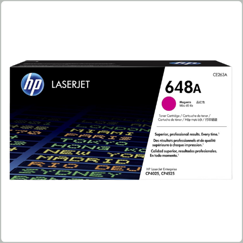 HP 648A Magenta Toner Cartridge (CE263A)