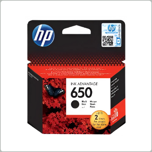 HP 650 Black Ink Cartridge (CZ101AE)