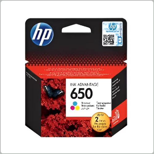 HP 650 Tri-Color Ink Cartridge (CZ102AE)