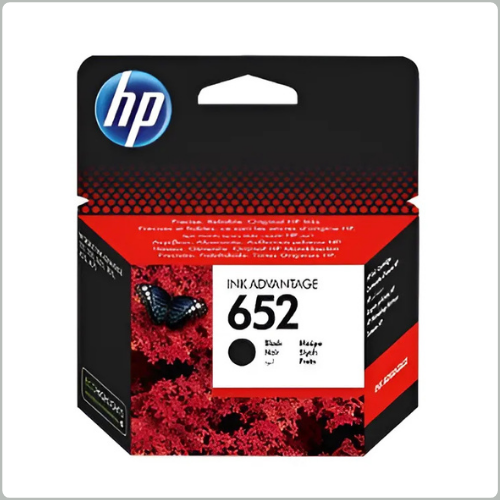 HP 652 Black Ink Cartridge (F6V25AE)