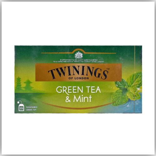 Twinings Green Tea And Mint 25 Bags