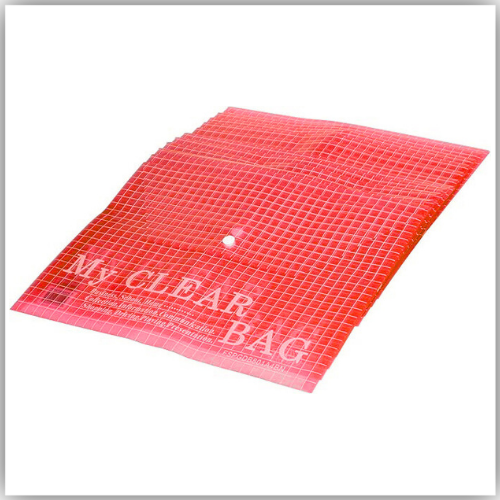 My Clear Bag F/S RED  - 1PC