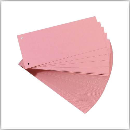 Divider Oxford Elba – Divider (Pink 100pièce (S), Pink 100205027 240 mm x 105 mm, 190 g/m², 100 Piece (S))