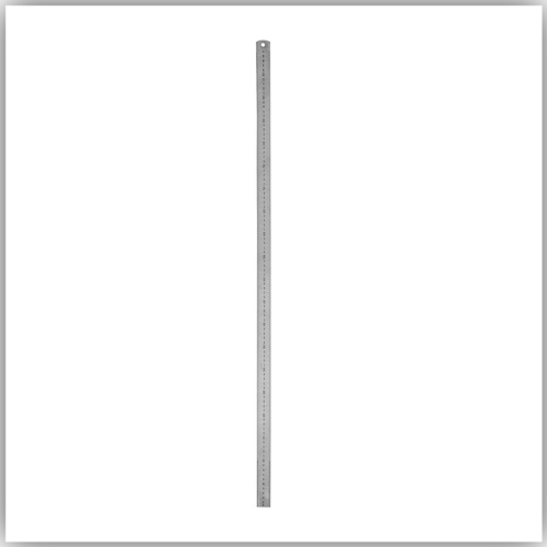 Stainless Steel Scale/Ruler 1 Meter (100 cm / 40 inch) (1 PC.)