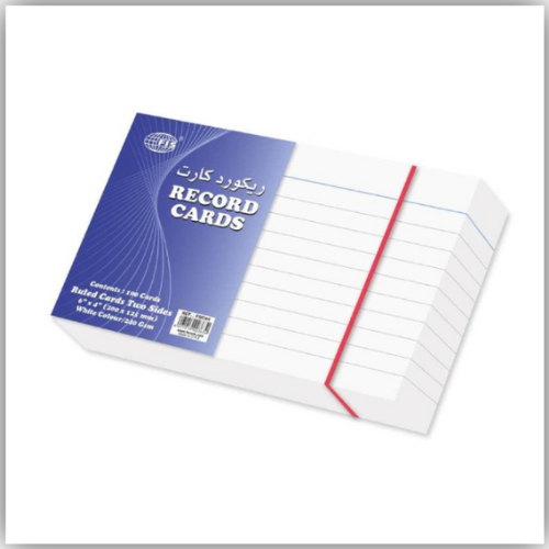 Index Cards 4 X 6 Inches, 240gsm, 100/pack - White