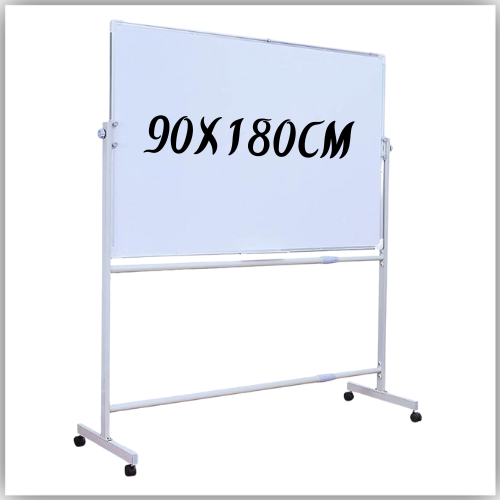 Magnetic White Board With Stand 90 X 180 Cm