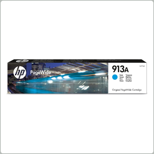HP 913A Cyan Original Page Wide Cartridge (F6T77AE)