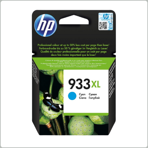 HP 933XL Cyan Ink Cartridge (CN054AE)