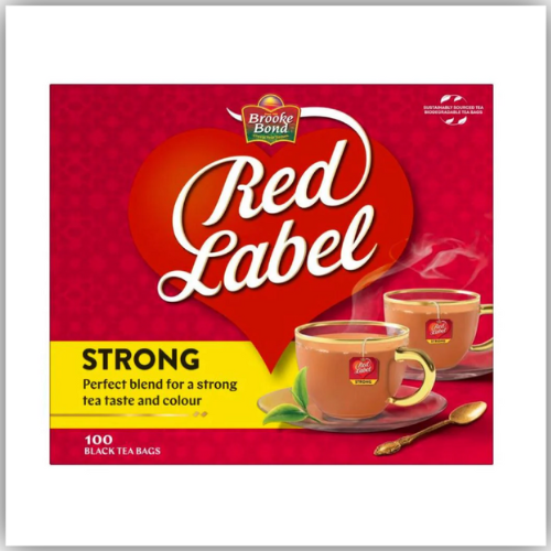 Brooke Bond Red Label Black 100 Tea Bags