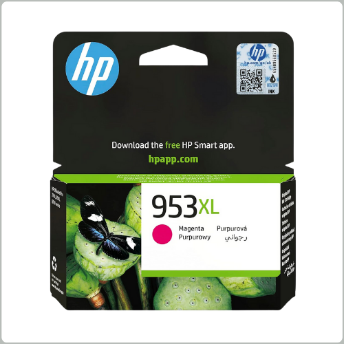 HP 953XL High Yield Magenta Original Ink Cartridge (F6U17AE)