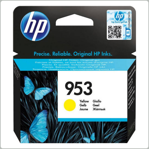 HP 953 Yellow Original Ink Cartridge (F6U14AE)