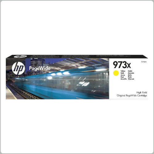 HP 973X High Yield Yellow Original Page Wide Cartridge (F6T83AE)