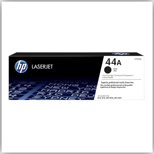 HP 44A Original LaserJet  Toner Cartridge, Black - CF244A