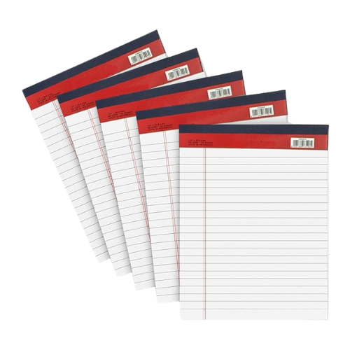 SINARLINE WRITING PAD LEGAL A5 - WHITE