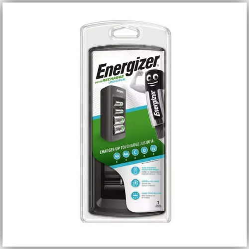 Energizer Charger Universal for AA/AAA/C/D/9V Rechargeable Batteries