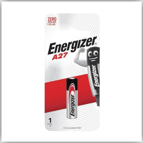 Energizer A27 12V Alkaline Battery, (Pack of 1)