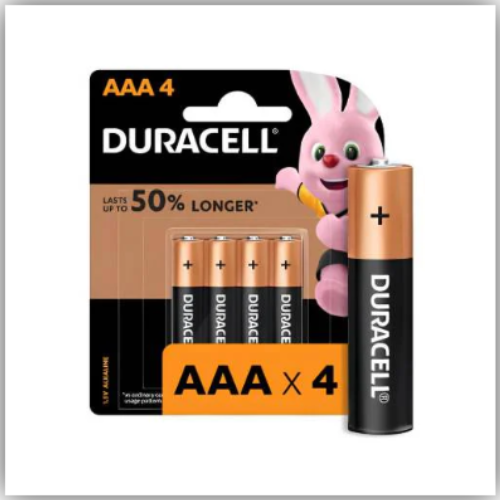Duracell Alkaline Battery AAA 4pcs/pack