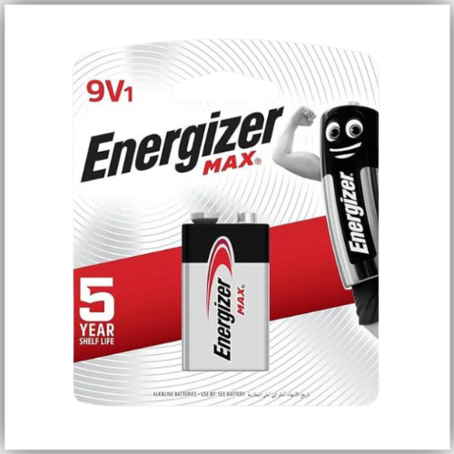 Energizer Alkaline Battery 9V 1pc/pack