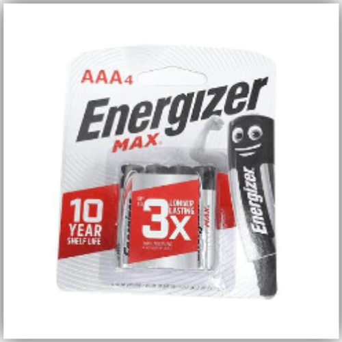 Energizer Alkaline Battery AAA 4pcs/pack