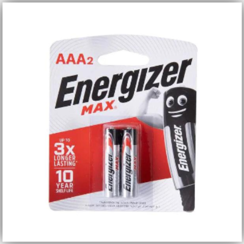Energizer Alkaline Battery AAA 2pcs/pack