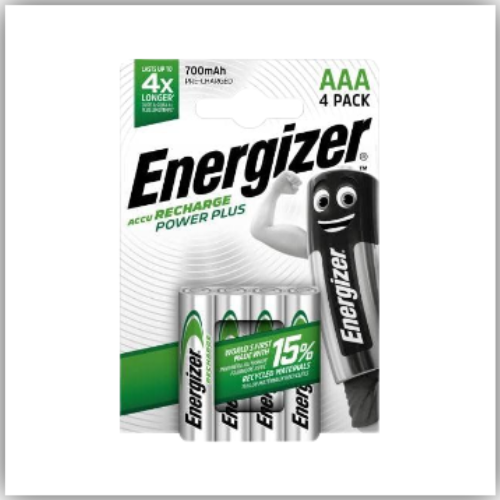 Energizer Rechargeable Battery AAA 4pcs/pack